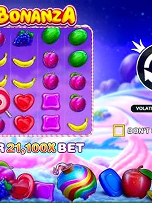 Sweet Bonanza slot in Dazard free play demo mode