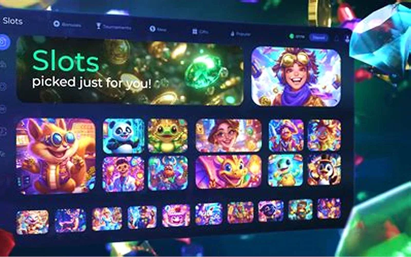Dazard games lobby showing slot and live casino thumbnails